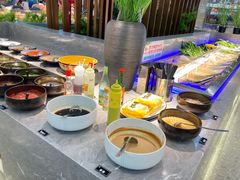 自助调料区-和谐号蒸汽海鲜烤肉自助餐厅(欧亚新生活店)