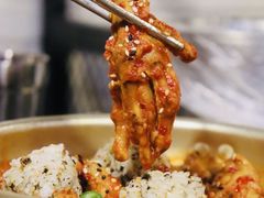 辣烤鸡爪-富乐满韩国正宗炸鸡韩国料理(虹泉路店)