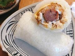 芝士火腿饭团-花悦豆香
