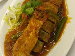 五柳汁黃魚-常悦素食