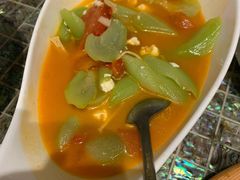 山药笋干番茄汤-走马楼饭庄(慈城古县城店)
