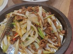 葱爆羊肉-九十九顶毡房(阜石路店)