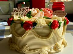 繁花·白脱奶油蛋糕-蜜思琪蛋糕(民生路店)