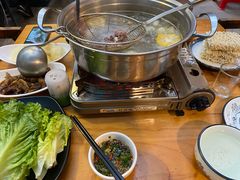 牛骨汤锅底-一品牛鲜潮汕牛肉火锅(茶花园店)