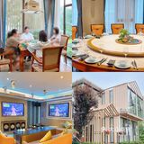 美滋滋 我们订的是星空泡泡屋，透明的圆形小屋