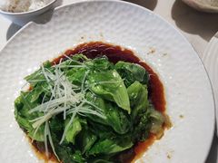 白灼生菜-后海16号·北京私房菜