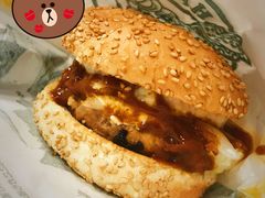 猪肉蛋汉堡-幸运小丑汉堡(Bay Area本店)