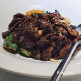 大快朵颐烤鸭时