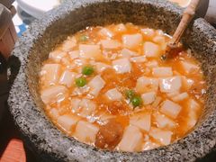 石锅鸡汤豆腐-绿茶餐厅(石家庄万象城店)