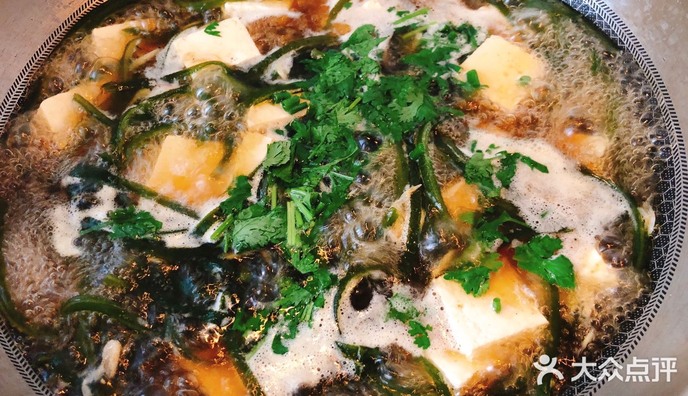 年夜饭之海带豆腐汤