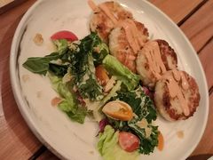 香煎马里兰蟹饼-上海柏悦酒店·世纪100牛排馆
