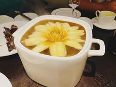 莲花清鸡汤(大份)-甄御•海鲜新青岛菜(麦岛店)