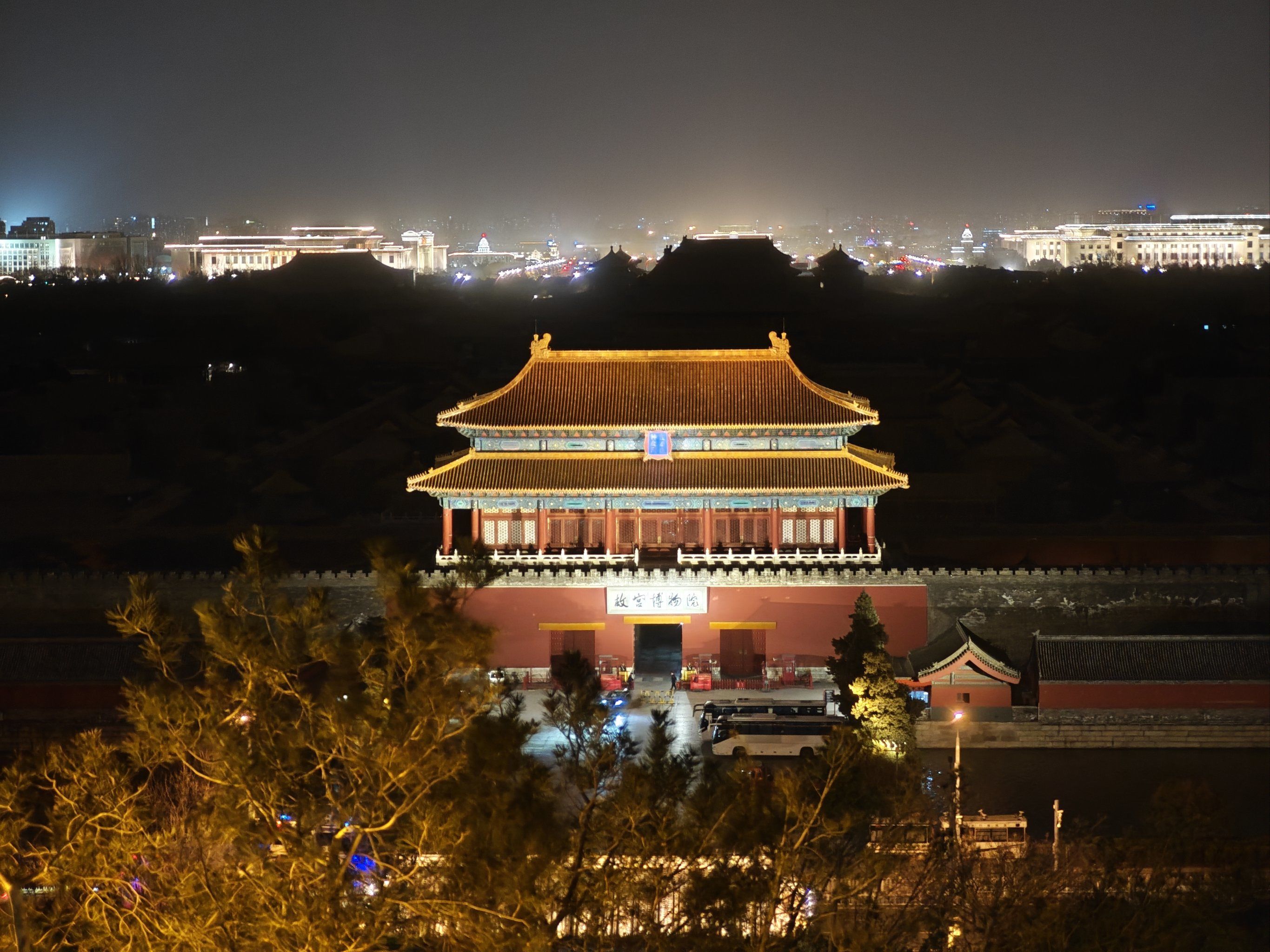 春日的仪式感|夜景紫禁城