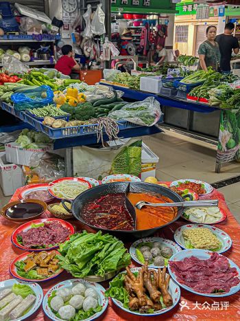 厦门石鼓路新开！！菜市场火锅！物价好炸裂。。