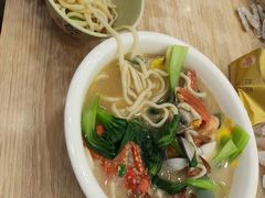梭子蟹三鲜面-木木鲜海鲜面(天一店)
