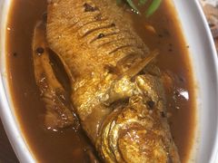 葱烧深海黄鱼-渔家风味·鲅鱼水饺·央视展播·海鲜天津菜(开发区店)