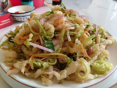 椒盐银鱼-万家海鲜饭店