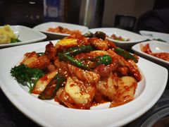 五花肉炒泡菜-青松馆韩国料理(香港中路佳世客店)