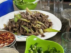 葱爆羊肉-宝翔羊汤馆