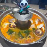 可可爱爱熊猫烫火锅