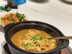 砂锅老豆腐-渔家大院·胶东海鲜·老鲁菜餐厅(德胜店)