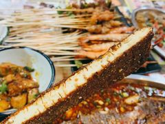 厚豆干-2烧烤串·秘制鲫鱼