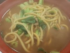 招牌青菜肉丝面-新川饮食(新川小区店)