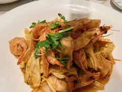 大虾炒白菜-山东宾馆·齐鲁苑餐厅