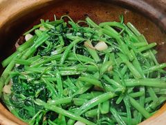 虾酱空心菜-熠盛·本帮菜Bistro(永嘉路店)