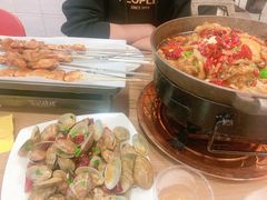 -宝记烧烤·碳锅羊肉·羊蝎子火锅·夜食社(文体路创始店)