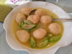 蛤蜊丝瓜面筋汤-老人和饭店(淮海中路店)