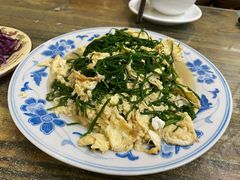 沙葱炒鸡蛋-壹阁胡羊焖饼(特色小吃街店)
