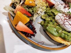 罗勒酱杂菌班尼迪蛋-BE BRIGHT KITCHEN(正佳广场店)
