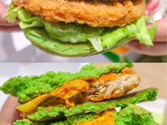 绿仙仙植物鸡肉堡-德克士(崂山百货店)