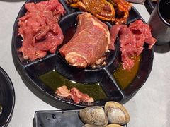 -啊美丽炭火烤肉(滑翔一店)