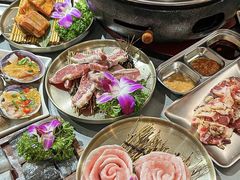 -围炉肉舍•炭烤活鳗•丹东海鲜烤肉(步行街店)