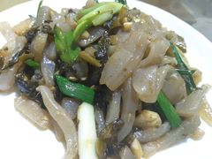 客家野生魔芋炒酸菜-渔老大·有机鱼馆·老字号(古城店)