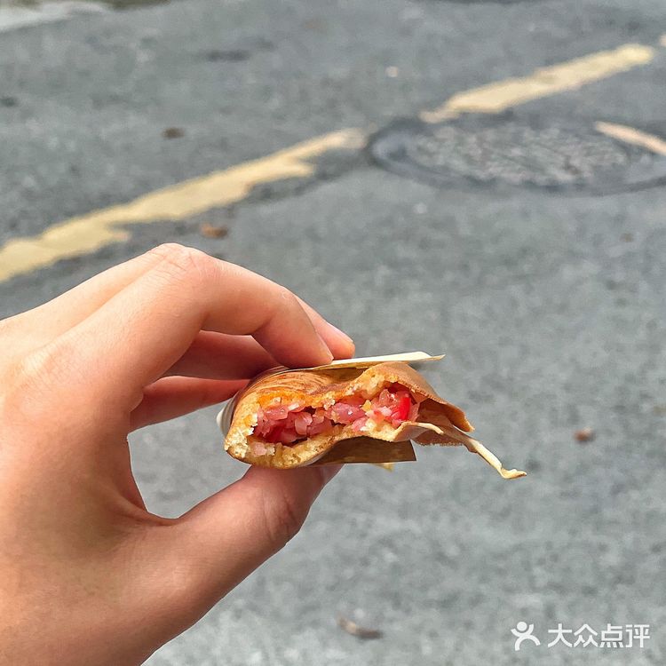 🟢：成都不容错过的小吃 蛋烘糕 五十年老店