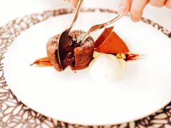 巧克力熔岩蛋糕-福楼法餐厅FLO