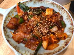 泡菜炒五花肉-쌍화점 霜花店·朝鲜族料理(徐家汇店)