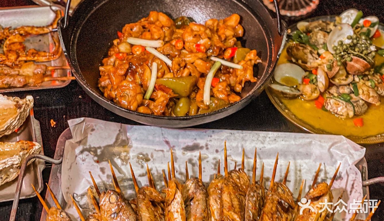 上海美食｜撸串经常撸，撸鱼试过吗？炭秘小黄鱼走一个