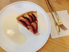 杏仁李子挞-大酉·M Coffee(北京美术馆店)