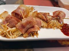 金针茹牛肉卷-尚雅铁板料理自助餐厅(乐松店)