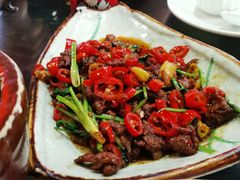 小炒黄牛肉-毛家饭店(翡翠绿洲商业街店)