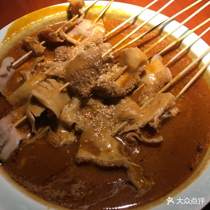 禾福堂台蘑水饺(万科蓝山店)麻酱涮牛肚图片