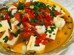 臭豆腐蒸目鱼蛋-瑞福园联谊餐室(茂名南路店)