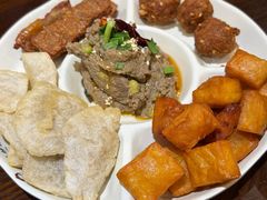 干炸丸子松肉拼盘-姚记炒肝店(簋街店)