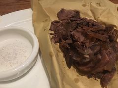古法盐蘸牛肉-老头儿油爆虾(星光一期店)