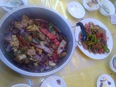 -炕锅羊肉土火锅面片大王