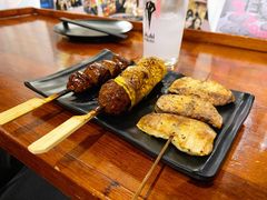 手工鸡肉丸子-鸟串烧Yakitori